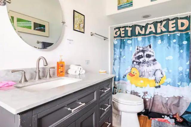 Raccoon Hideout Hot Tub Bbq Arcade Darts Villa Oakhurst Bagian luar foto
